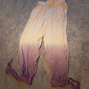 Easel ombré lounge pants